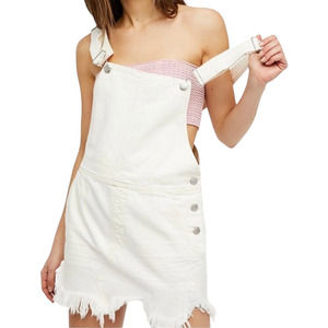 Free People Torn up Overalls dress size 2